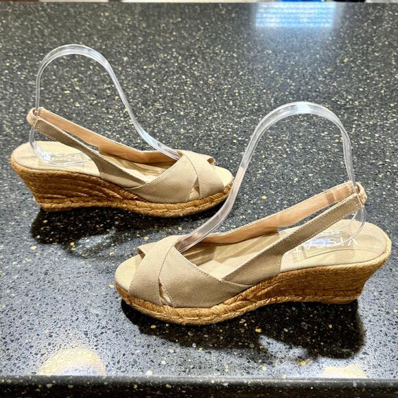 Viscata Calella Demi Wedge Slingback Espadrilles | 38 - Picture 6 of 9